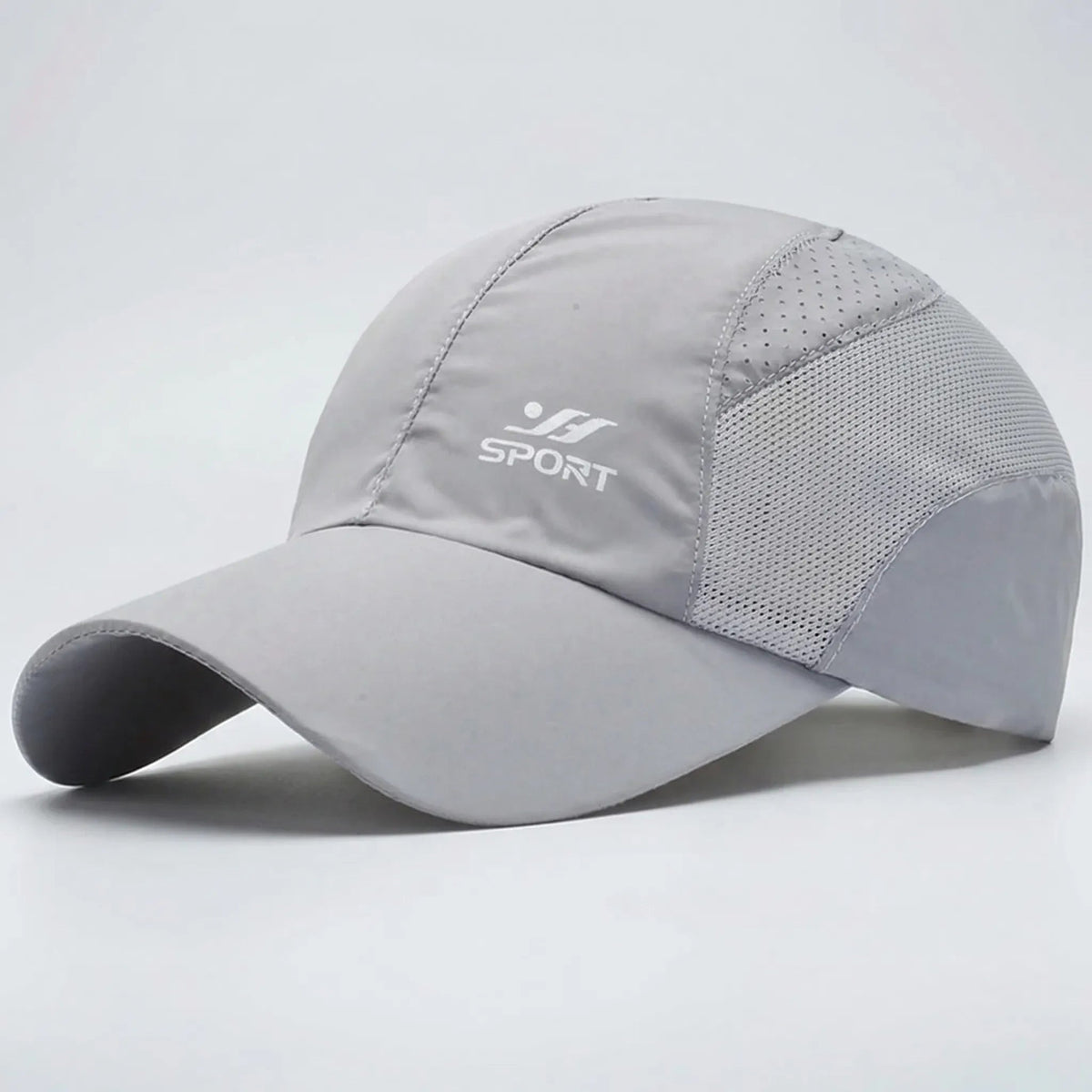Running cap in Light Gray