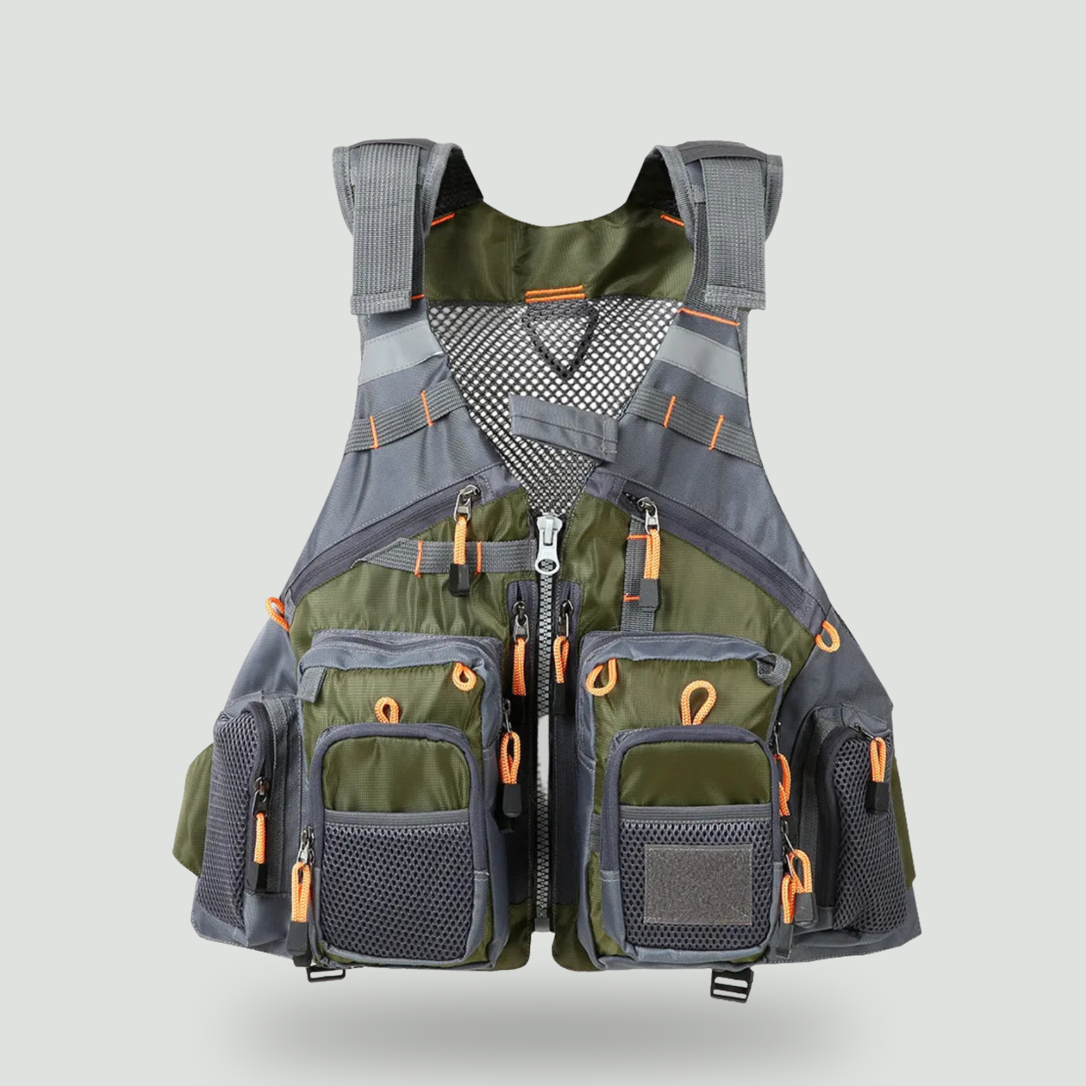 Men’s Multi-Pocket Outdoor Vest – Breathable Design for Fishing