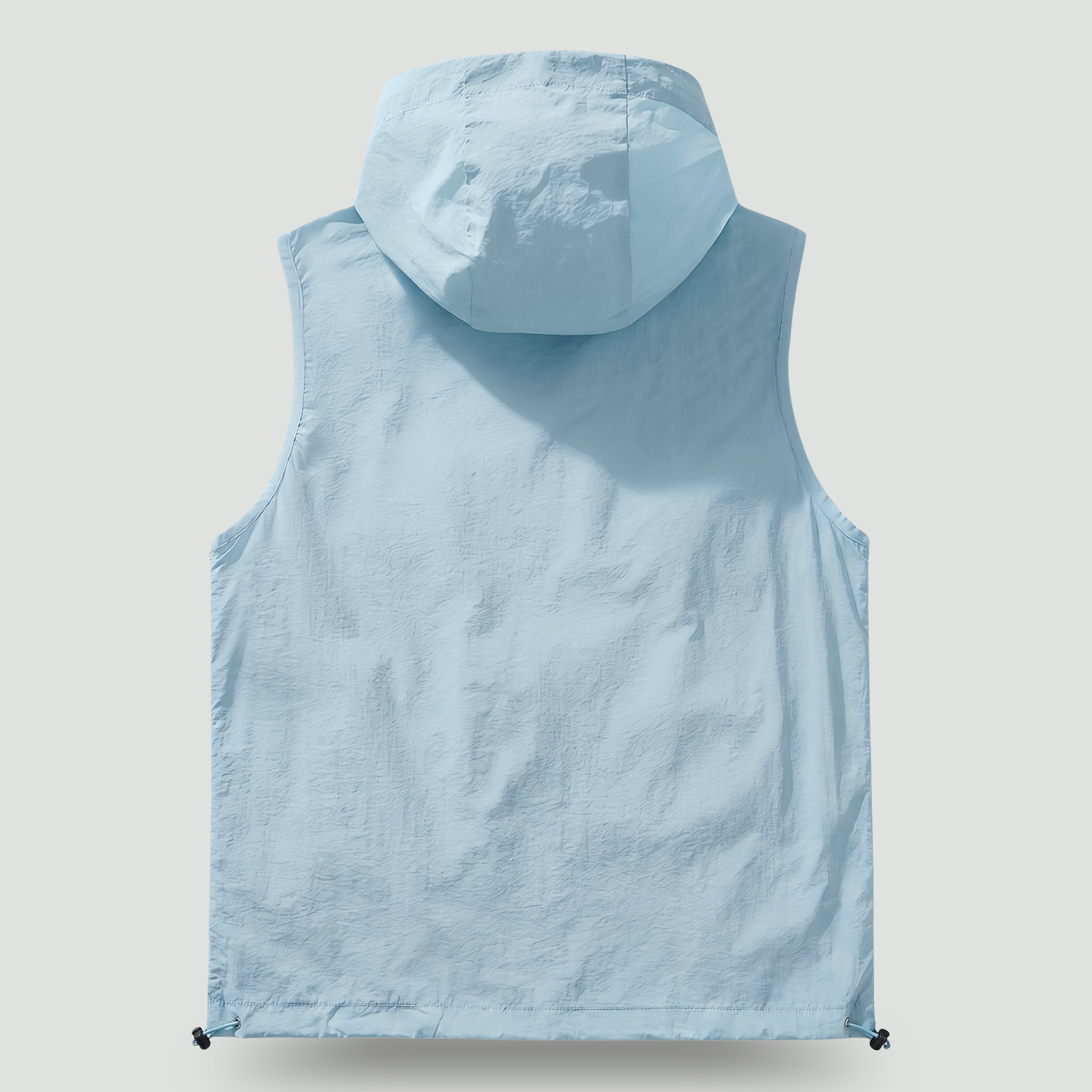 Lightweight Hooded Sleeveless Fishing Vest – Summer Outdoor Layer