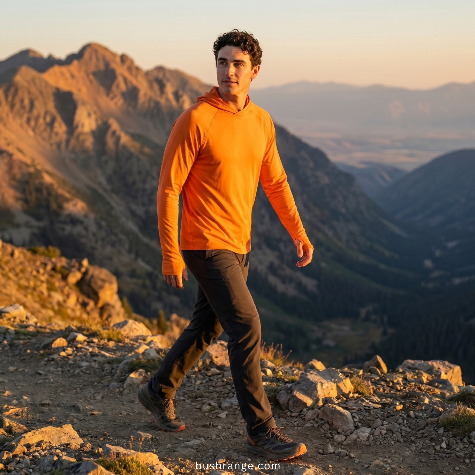 Men’s UPF 50+ Sun Hoodie – Lightweight Quick Dry Design
