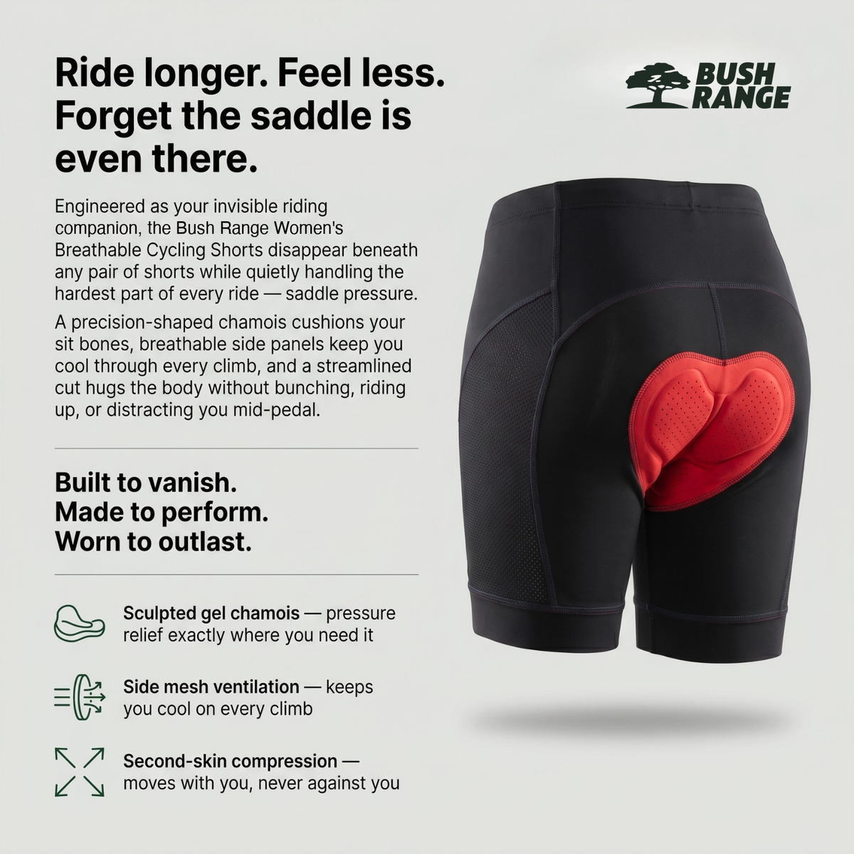 Women's Bike Shorts - image 5
