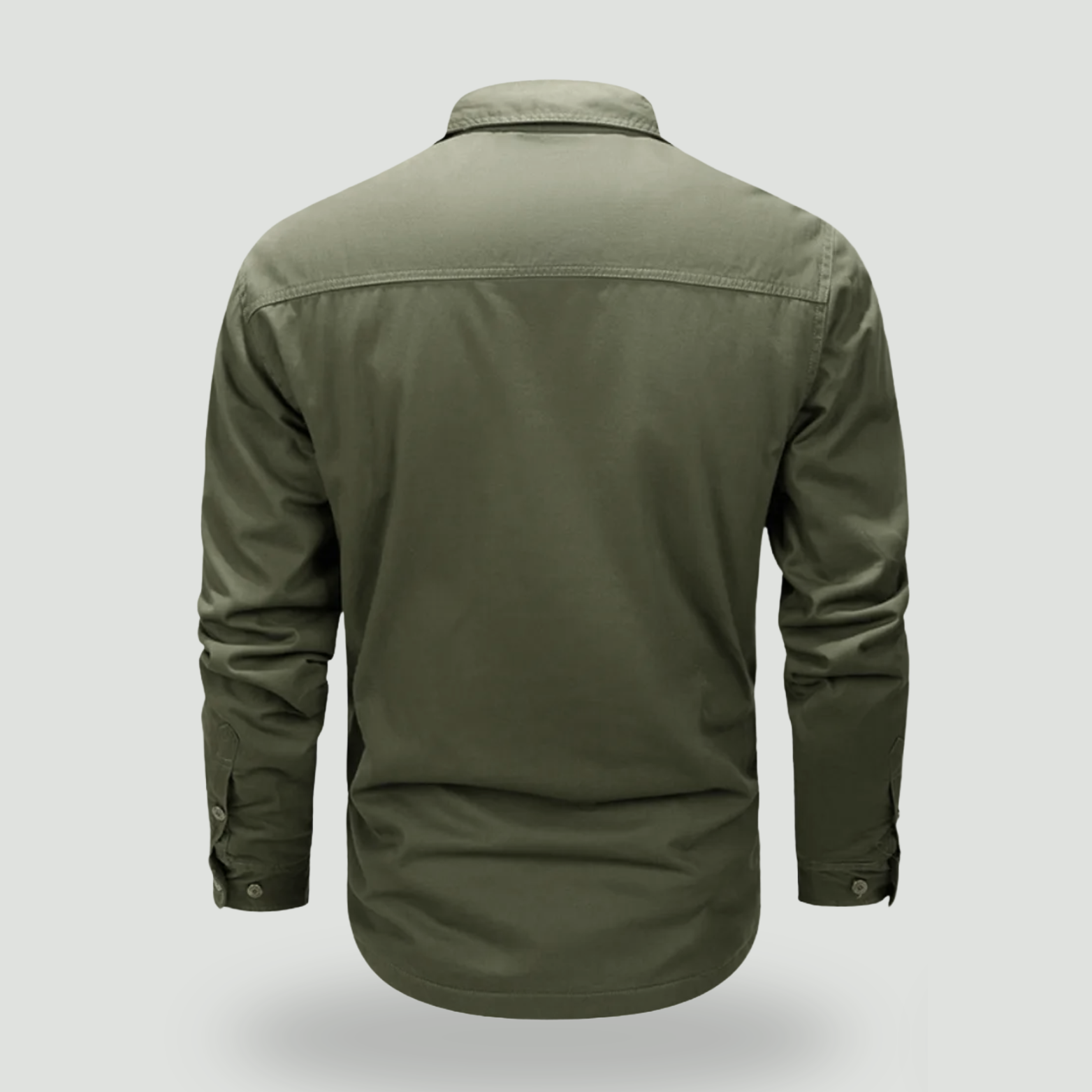 Lightweight Long-Sleeve Outdoor Shirt – Durable Cotton-Blend for Active Use