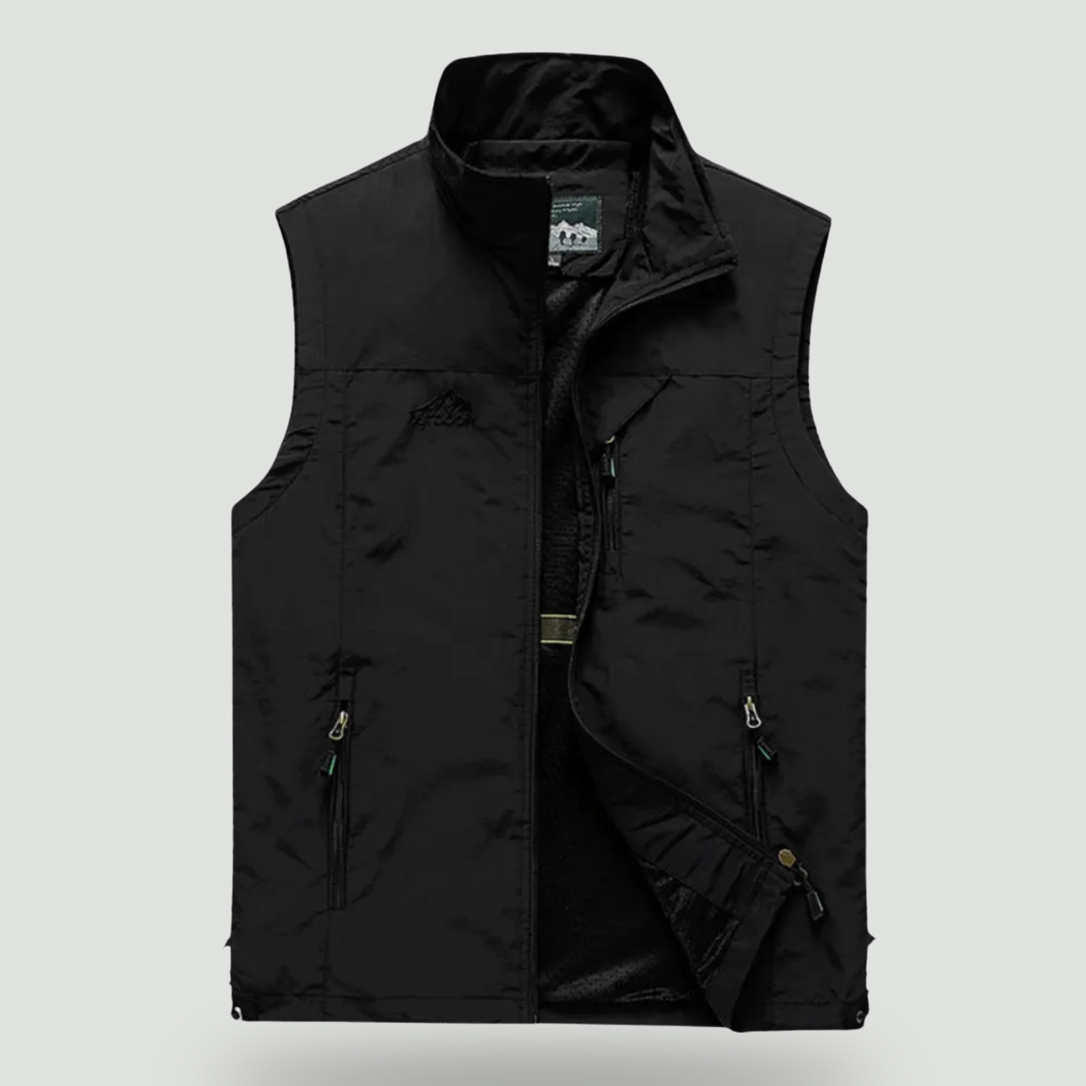 Lightweight Breathable Hiking Vest – Multi-Pocket Outdoor Layer
