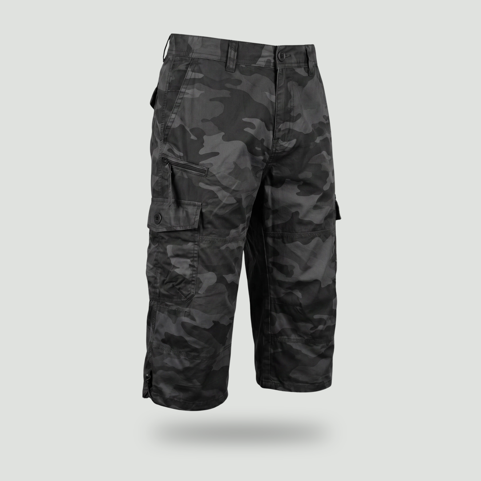 Lightweight Loose-Fit Cargo Shorts – Multi-Pocket Outdoor Wear