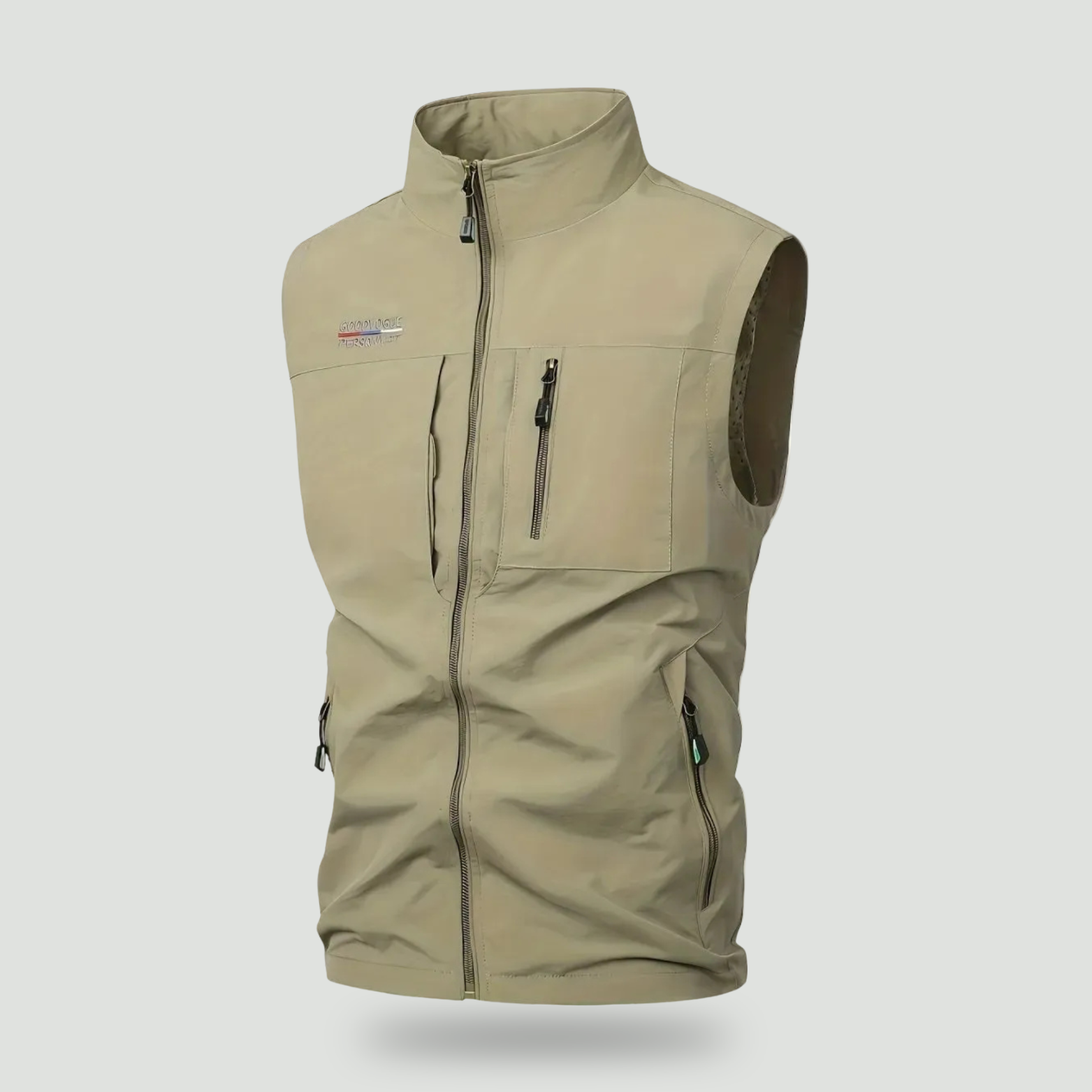 Lightweight Multi-Pocket Outdoor Vest – Quick-Dry Layer for Hiking and Travel