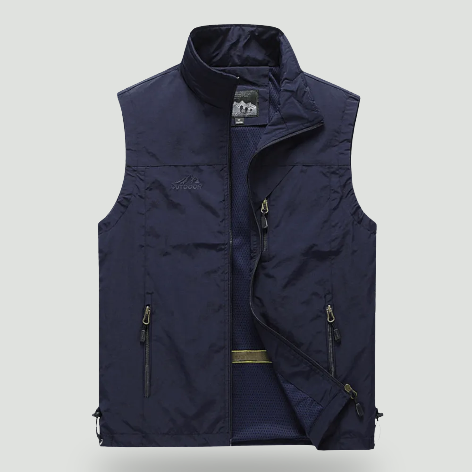 Lightweight Breathable Hiking Vest – Multi-Pocket Outdoor Layer
