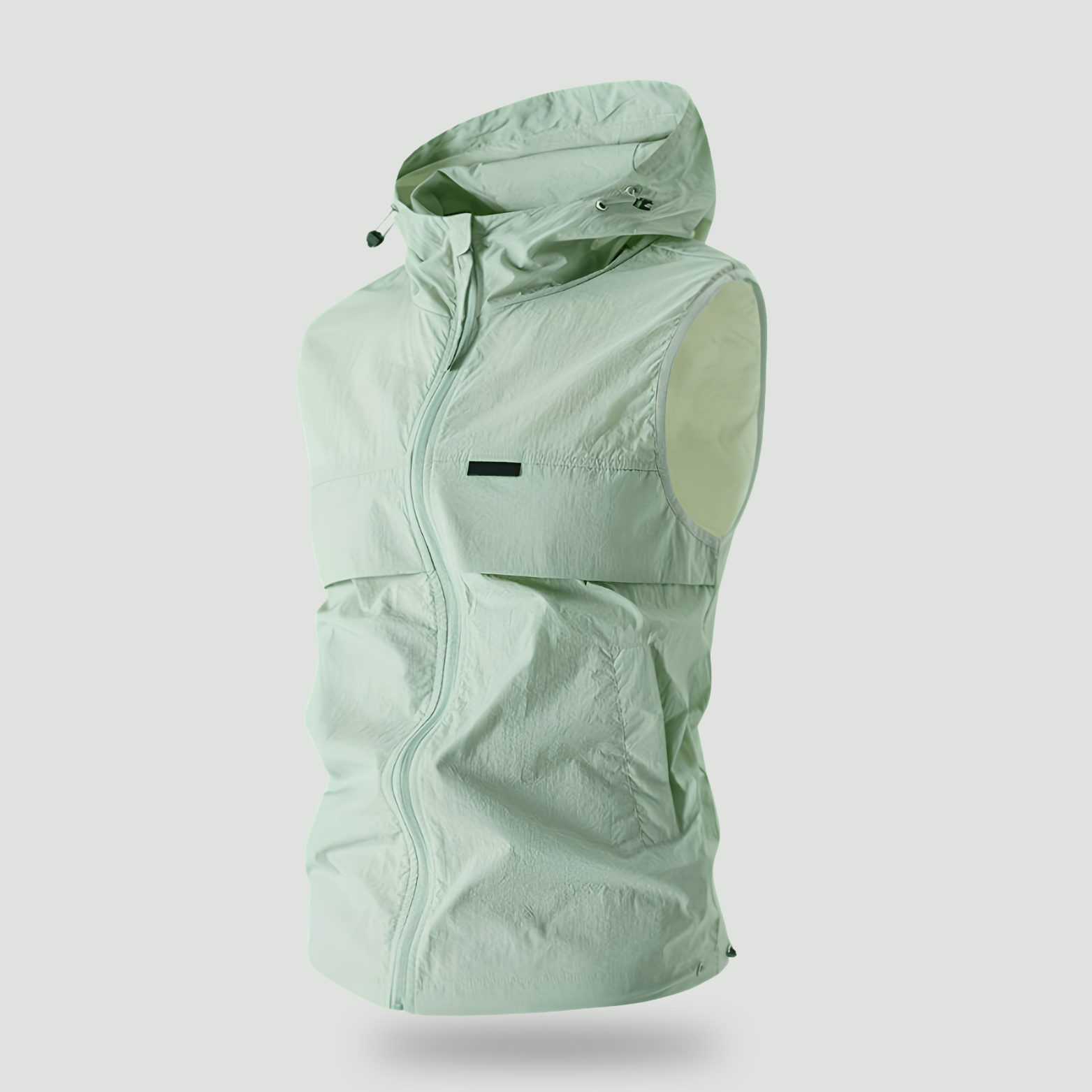 Lightweight Hooded Sleeveless Fishing Vest – Summer Outdoor Layer