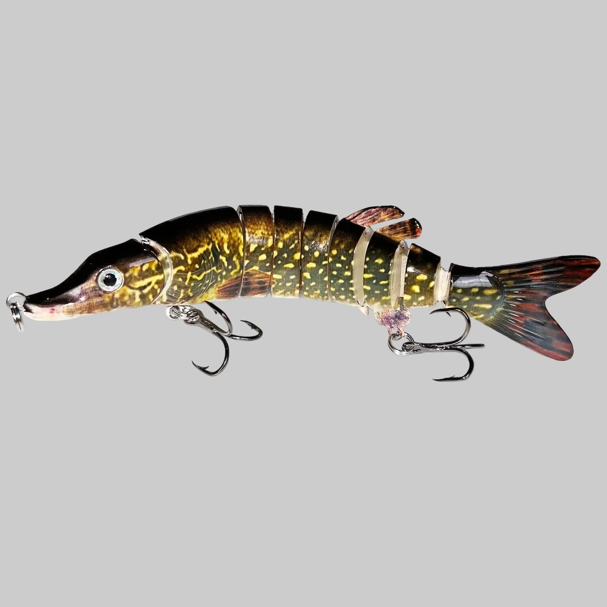 Multi-Jointed Swimbait Fishing Lure – Slow Sinking Hard Bait for Freshwater & Saltwater - 4.9 inch – view 4