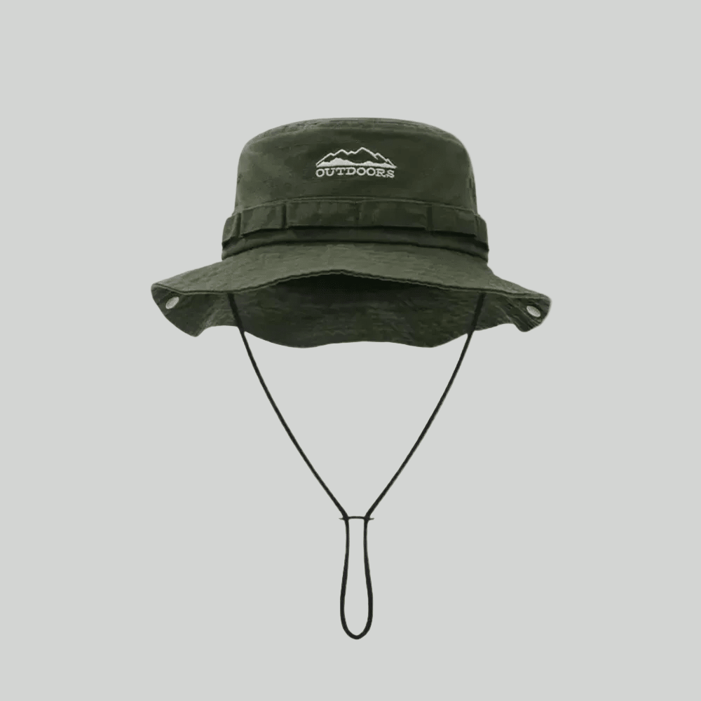 Breathable Cotton Outdoor Hat – Lightweight Sun Protection - Bush Range