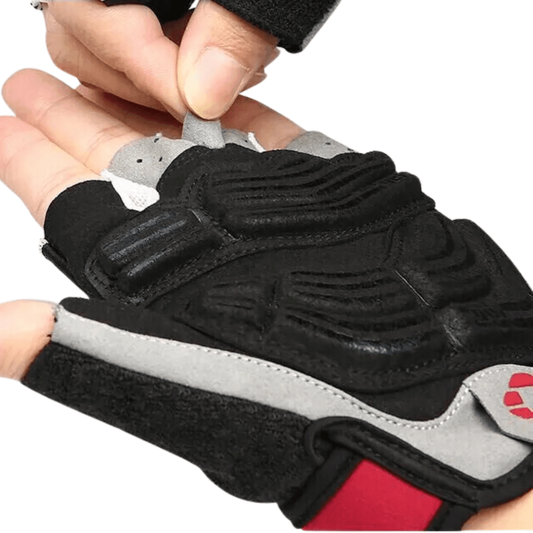 Breathable Cycling Gloves – Gel Padding with Reflective Trim - Bush Range