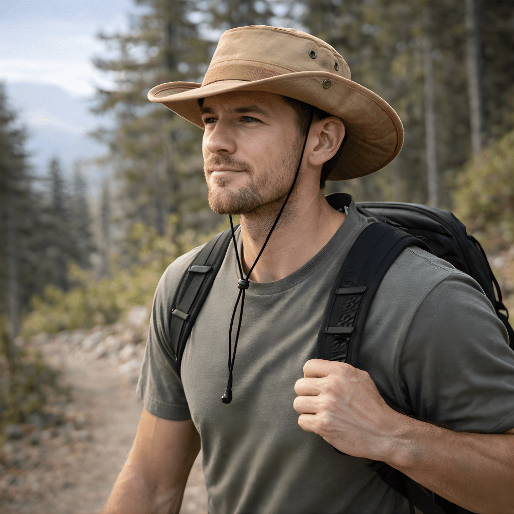 Breathable Lightweight Bush Hat – Packable Sun Protection for Outdoor Use - Bush Range