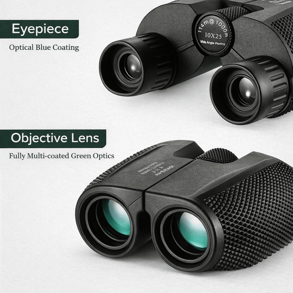 Compact binoculars – 10x magnification with 25 mm objective lenses - Bush Range