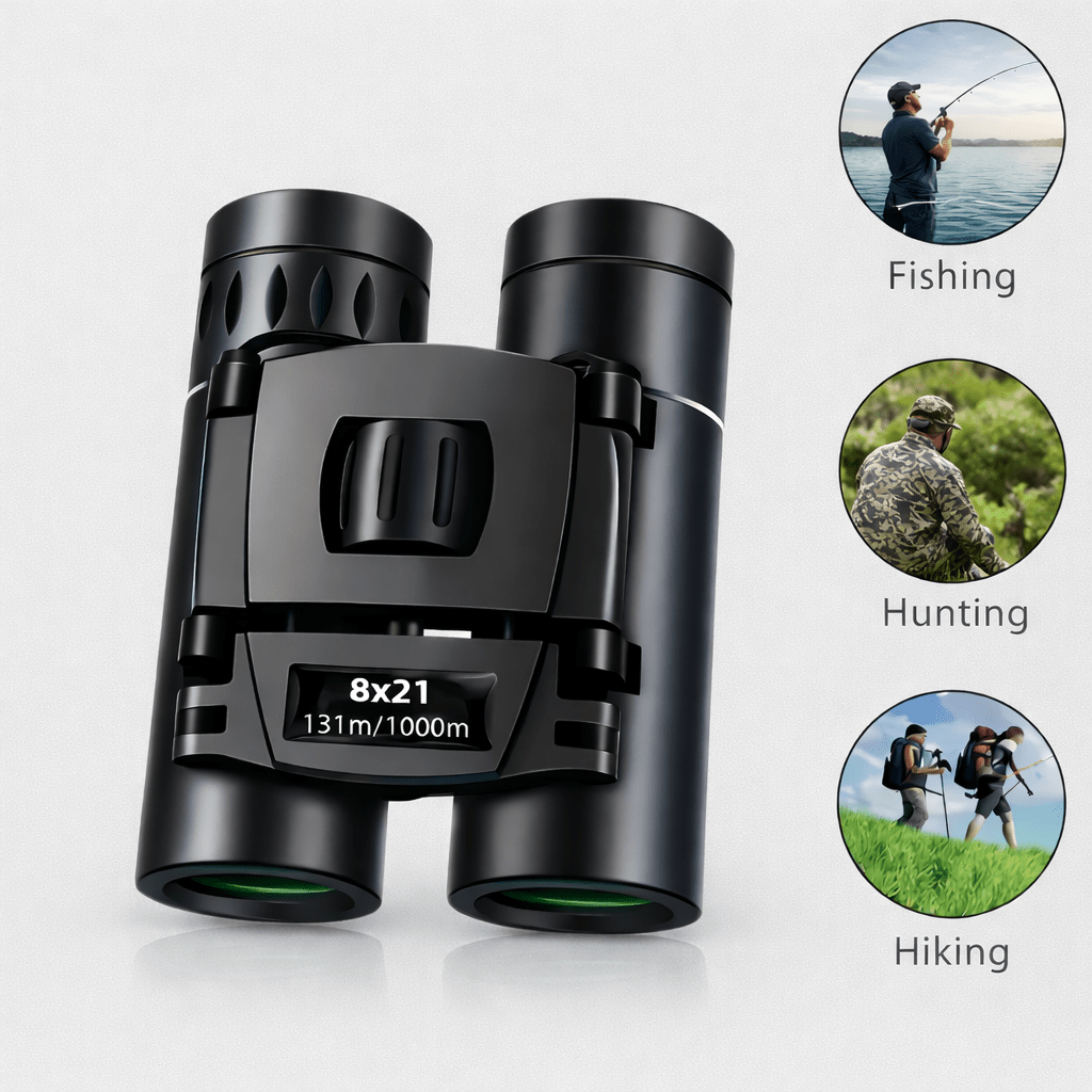 Compact binoculars – 8x magnification with foldable design - Bush Range