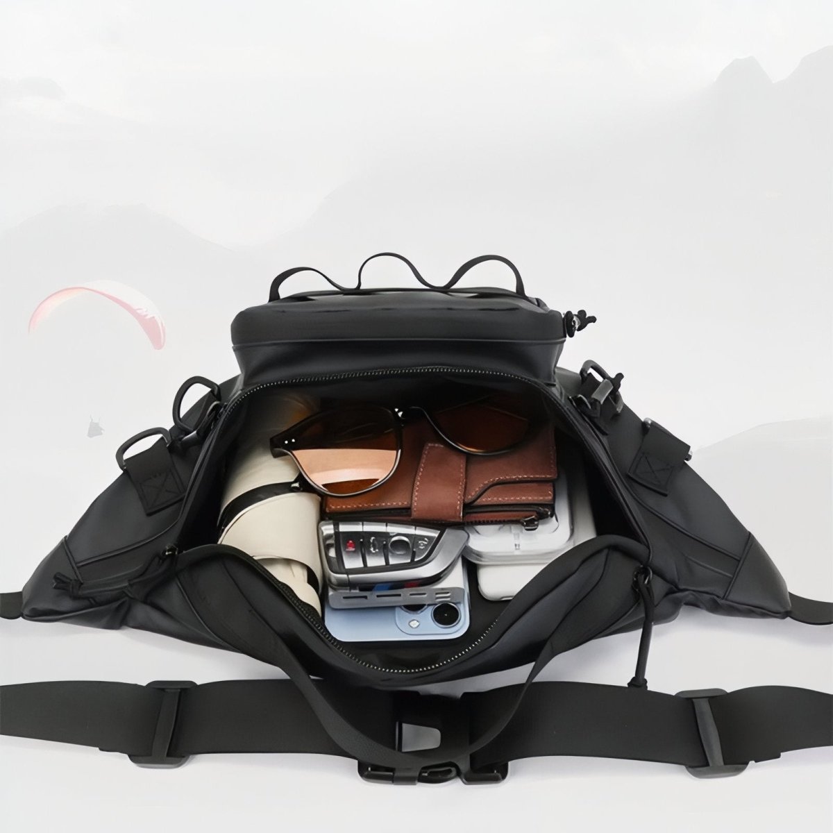 Compact Water Resistant Outdoor Waist Pack – Lightweight Utility Carry - Bush Range
