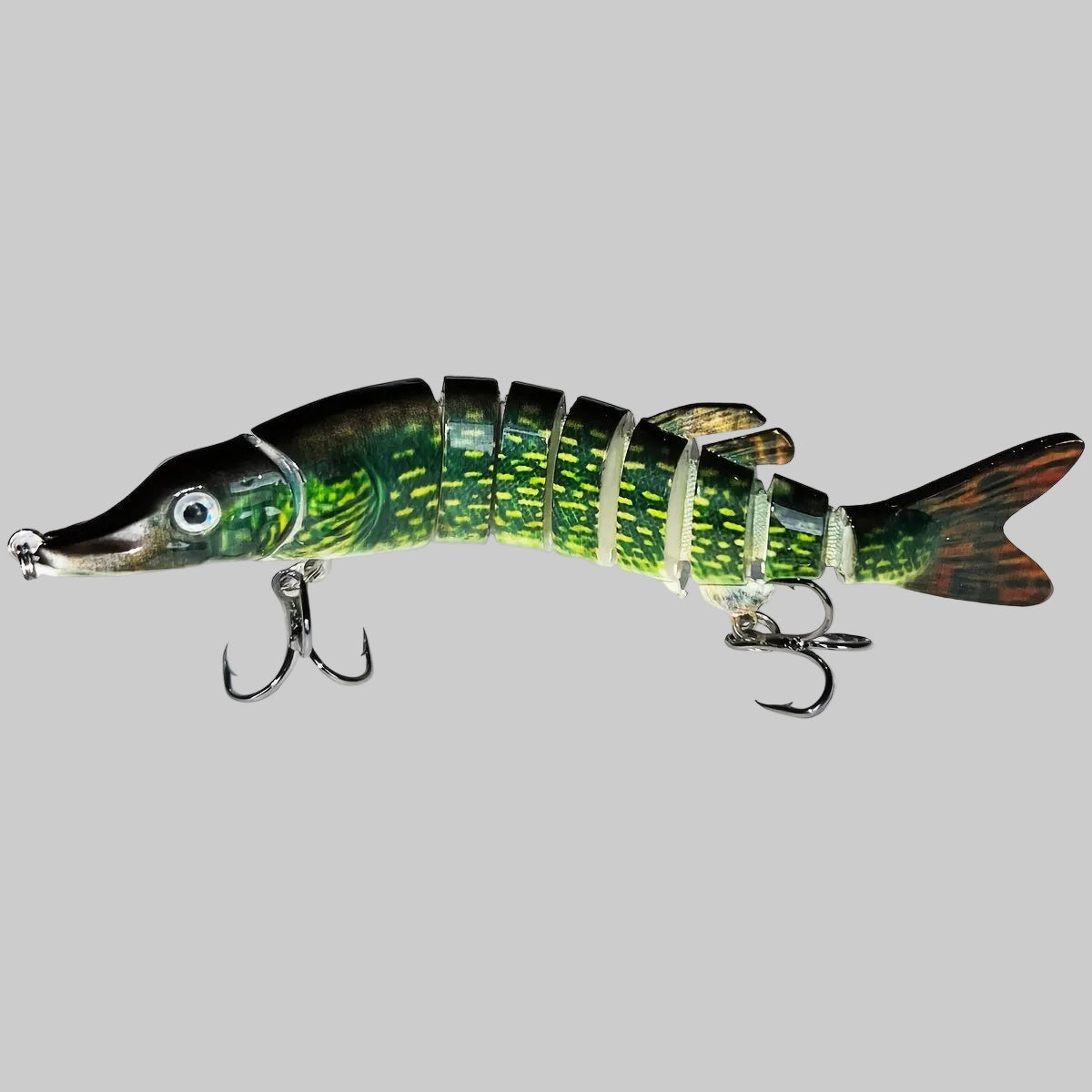 Multi-Jointed Swimbait Fishing Lure – Slow Sinking Hard Bait for Freshwater & Saltwater - 4.9 inch – view 5