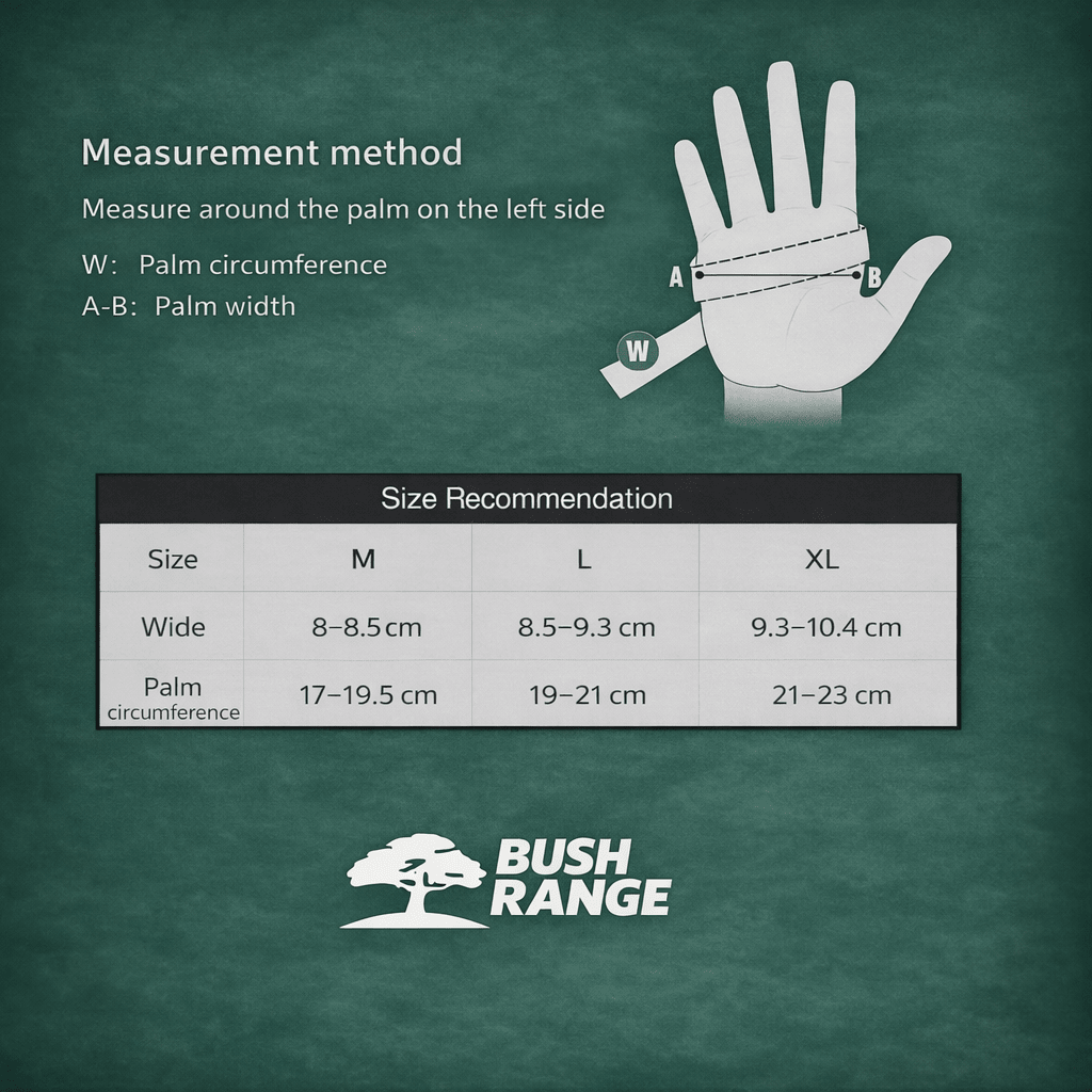 Fingerless Fishing Gloves – Non - Slip Grip & Light Insulation for Outdoor Use - Bush Range