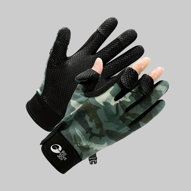 Fingerless Fishing Gloves – Non - Slip Grip & Light Insulation for Outdoor Use - Bush Range