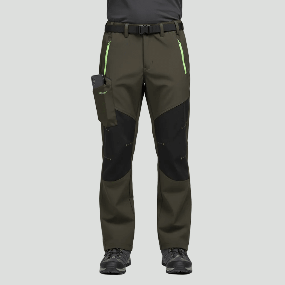 Insulated Winter Trousers – Water - Resistant Outdoor Pants for Cold Conditions - Bush Range