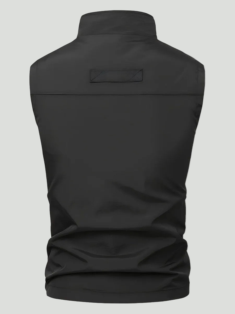 Lightweight Multi - Pocket Outdoor Gilet – Quick - Dry Layer for Active Use - Bush Range