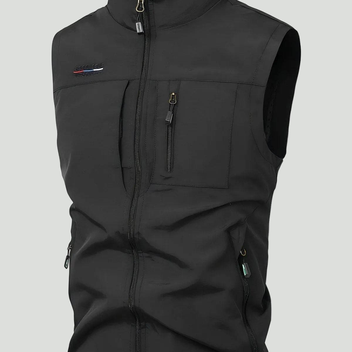Lightweight Multi - Pocket Outdoor Gilet – Quick - Dry Layer for Active Use - Bush Range