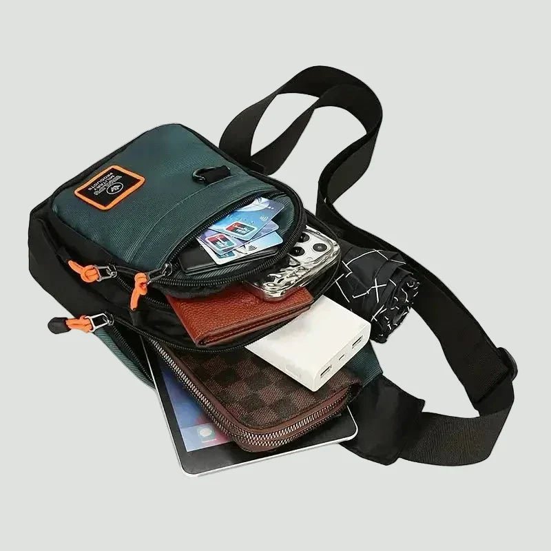 Lightweight Outdoor Crossbody Bag – Water Resistant Utility Carry - Bush Range
