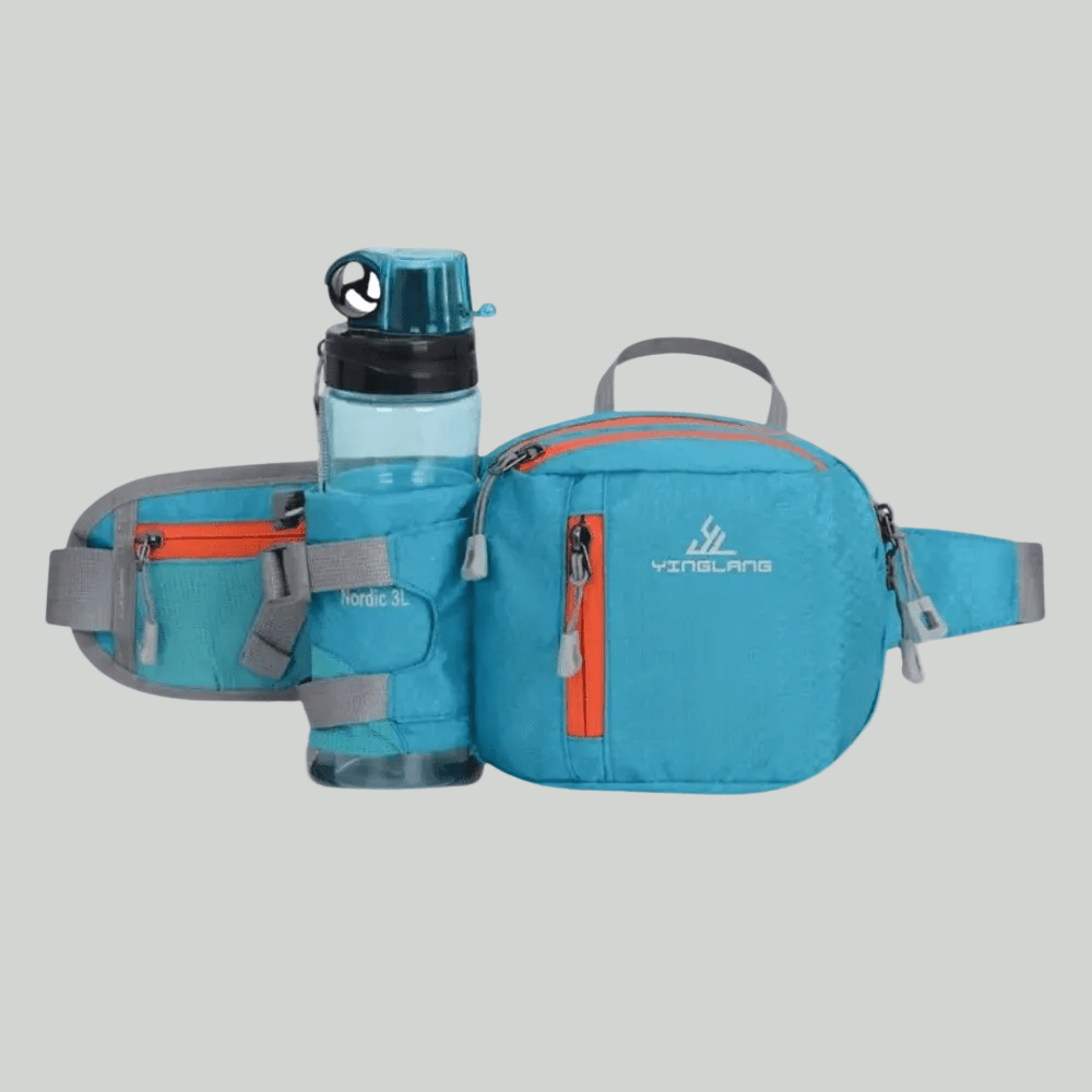 Lightweight Water Resistant Outdoor Waist Pack – Bottle Holder Design - Bush Range