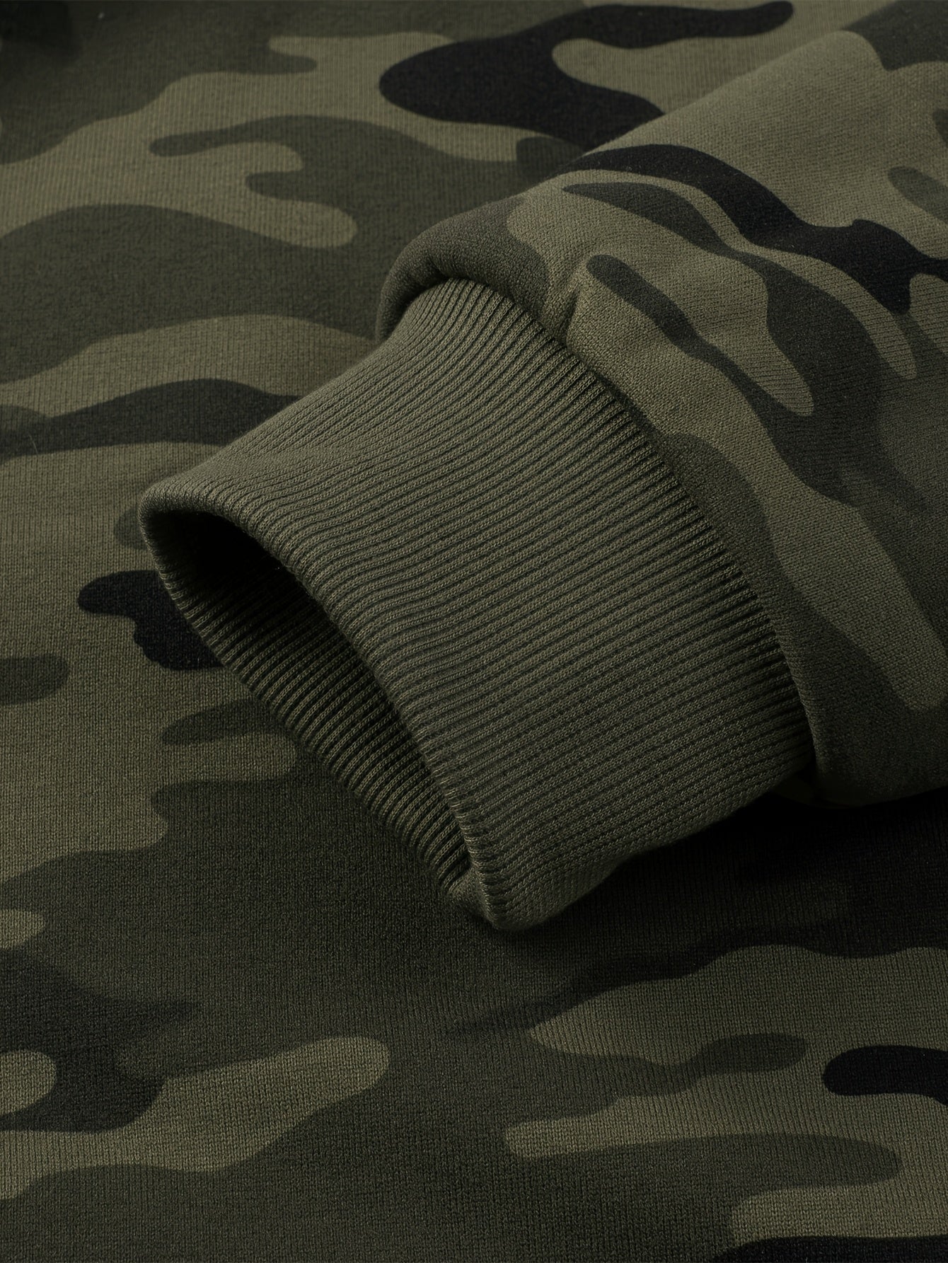 Men’s Camouflage Outdoor Hoodie with Fleece Lining | Casual Warm Pullover - Bush Range