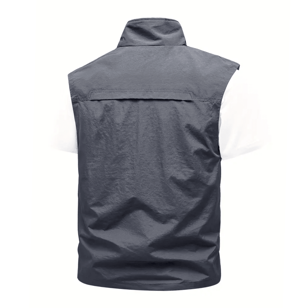 Men’s Fishing Gilet | Lightweight Wind Protection for Outdoor Use - Bush Range