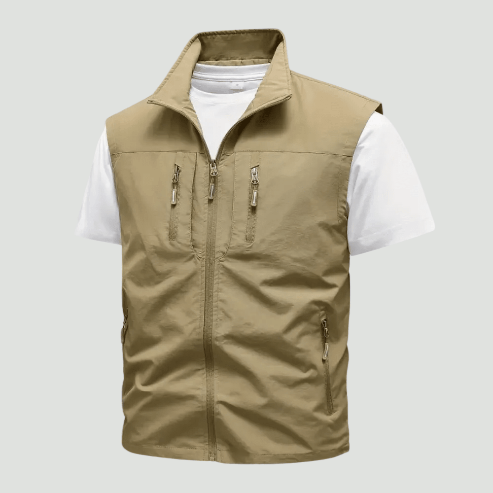 Men’s Fishing Gilet | Lightweight Wind Protection for Outdoor Use - Bush Range