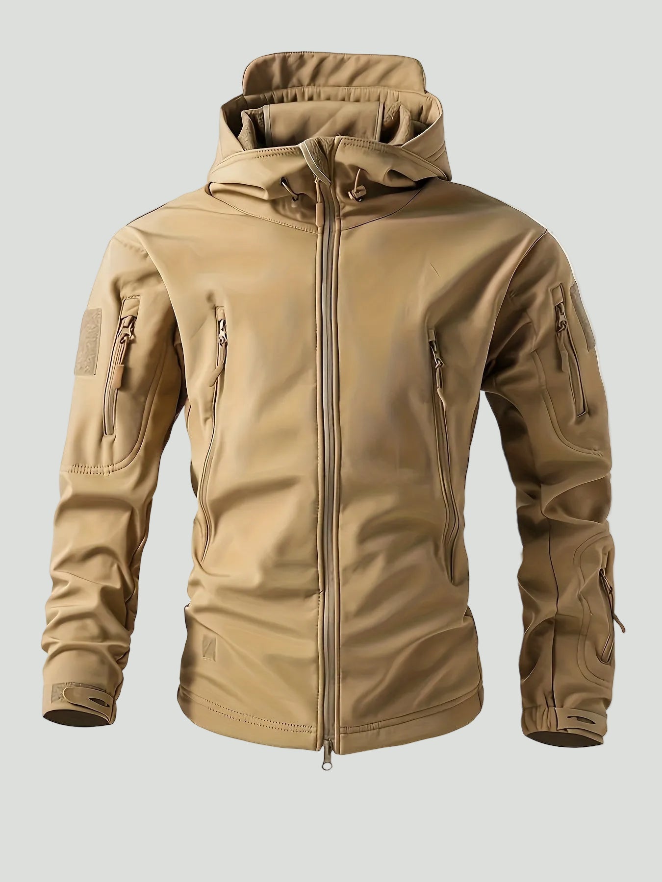 Men’s Fleece - Lined Hooded Jacket and Pants Set – Outdoor Wear for Cooler Conditions - Bush Range