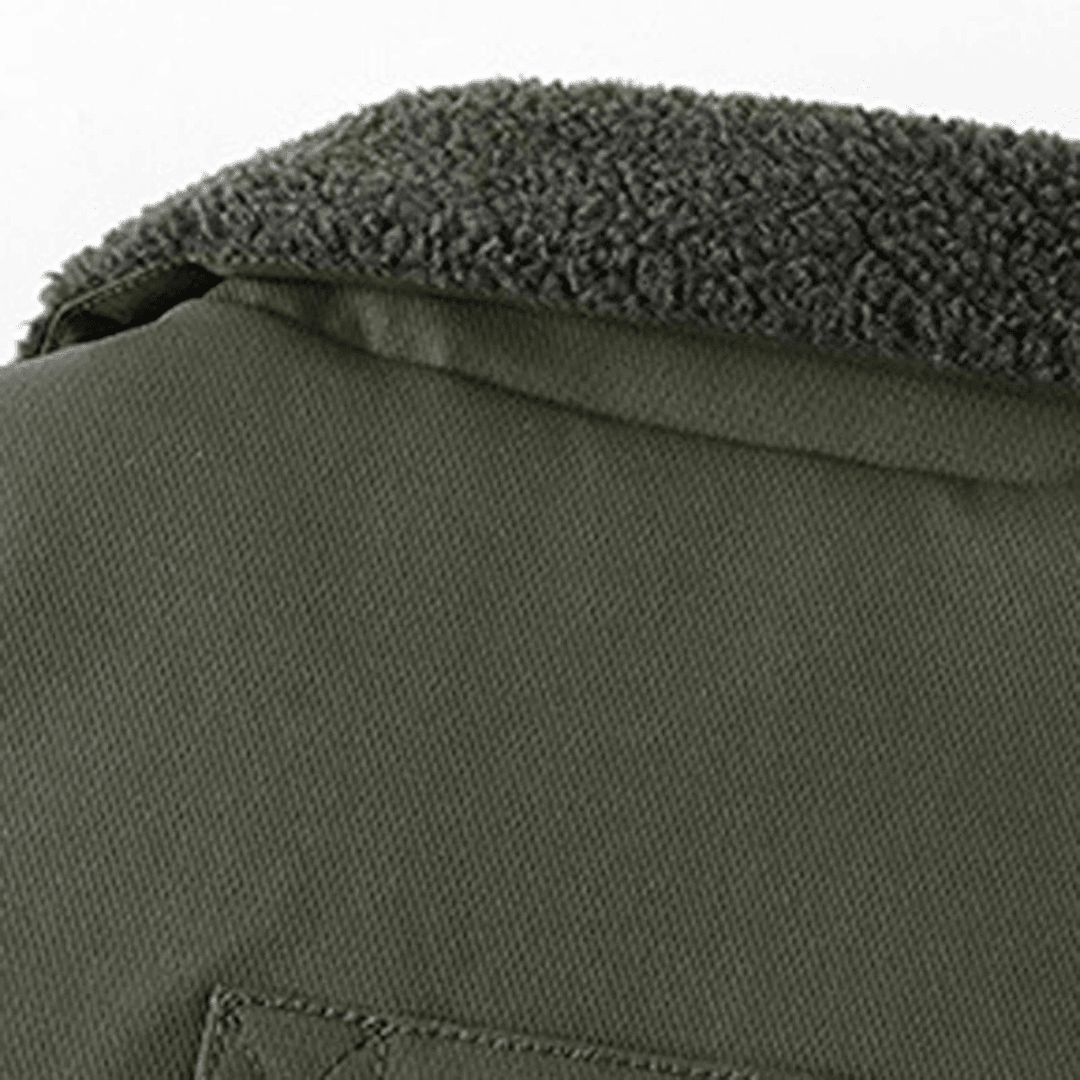 Men’s Insulated Outdoor Jacket – Lined Cargo Design - Bush Range