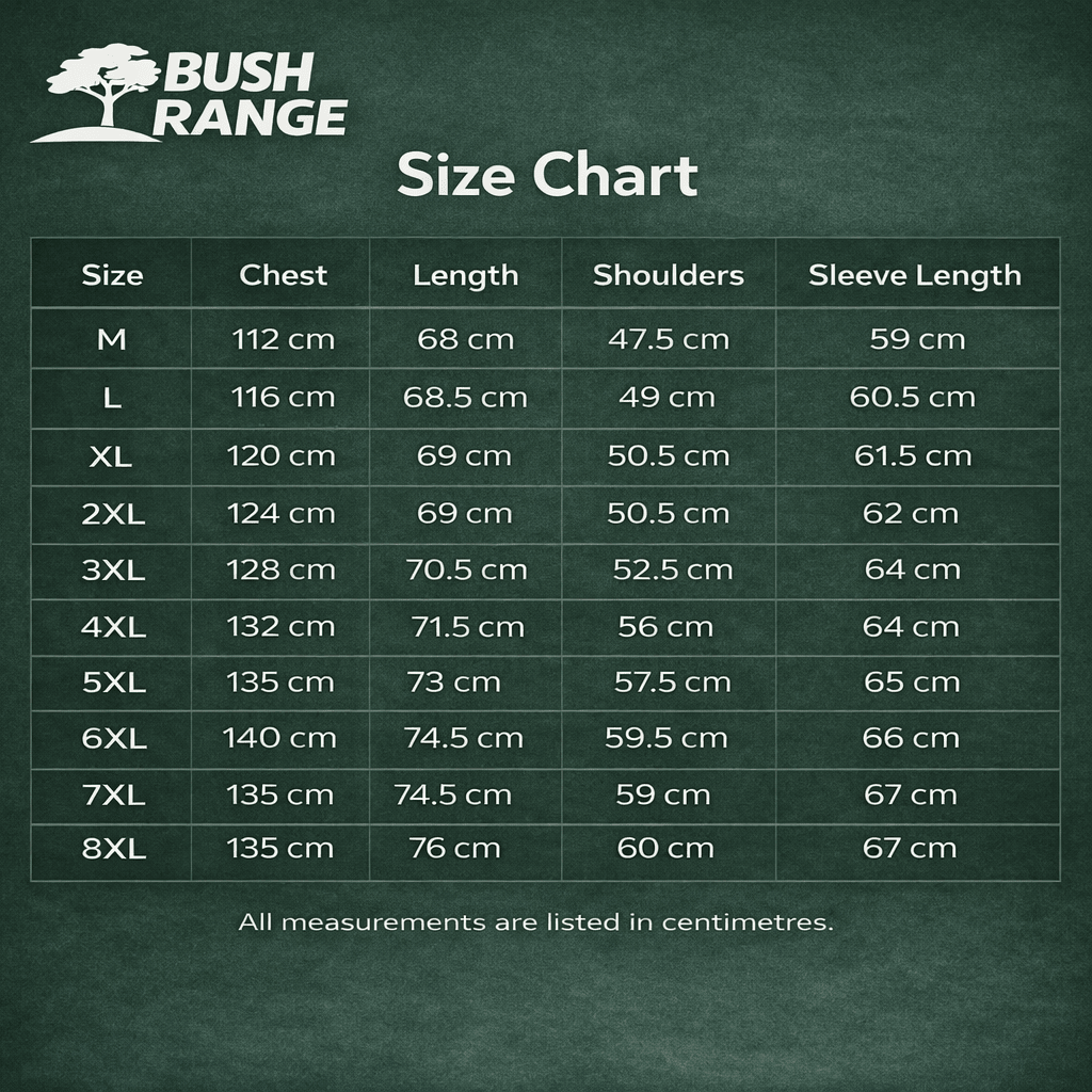 Men’s Insulated Outdoor Jacket – Lined Cargo Design - Bush Range
