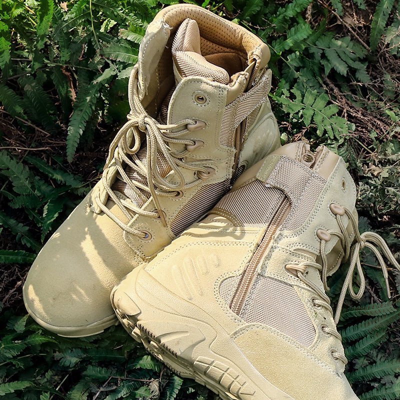 Men’s Lightweight Waterproof Tactical Hiking Shoes – Grip Sole for Outdoor Use - Bush Range