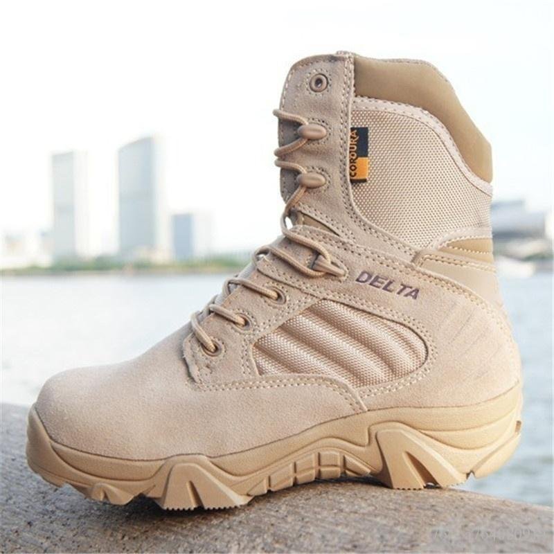 Men’s Lightweight Waterproof Tactical Hiking Shoes – Grip Sole for Outdoor Use - Bush Range