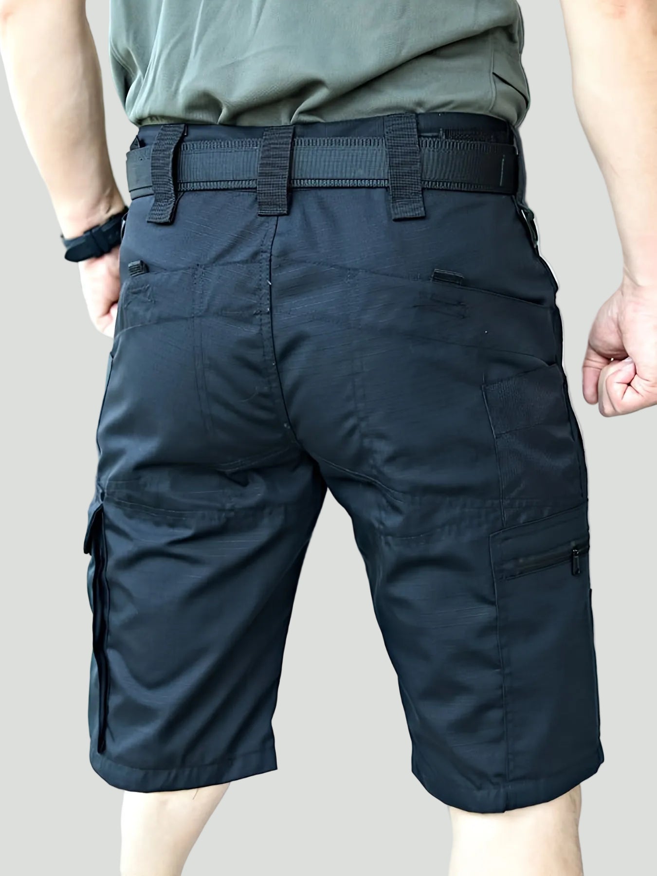 Men’s Multi Pocket Outdoor Cargo Shorts – Lightweight Summer Use - Bush Range