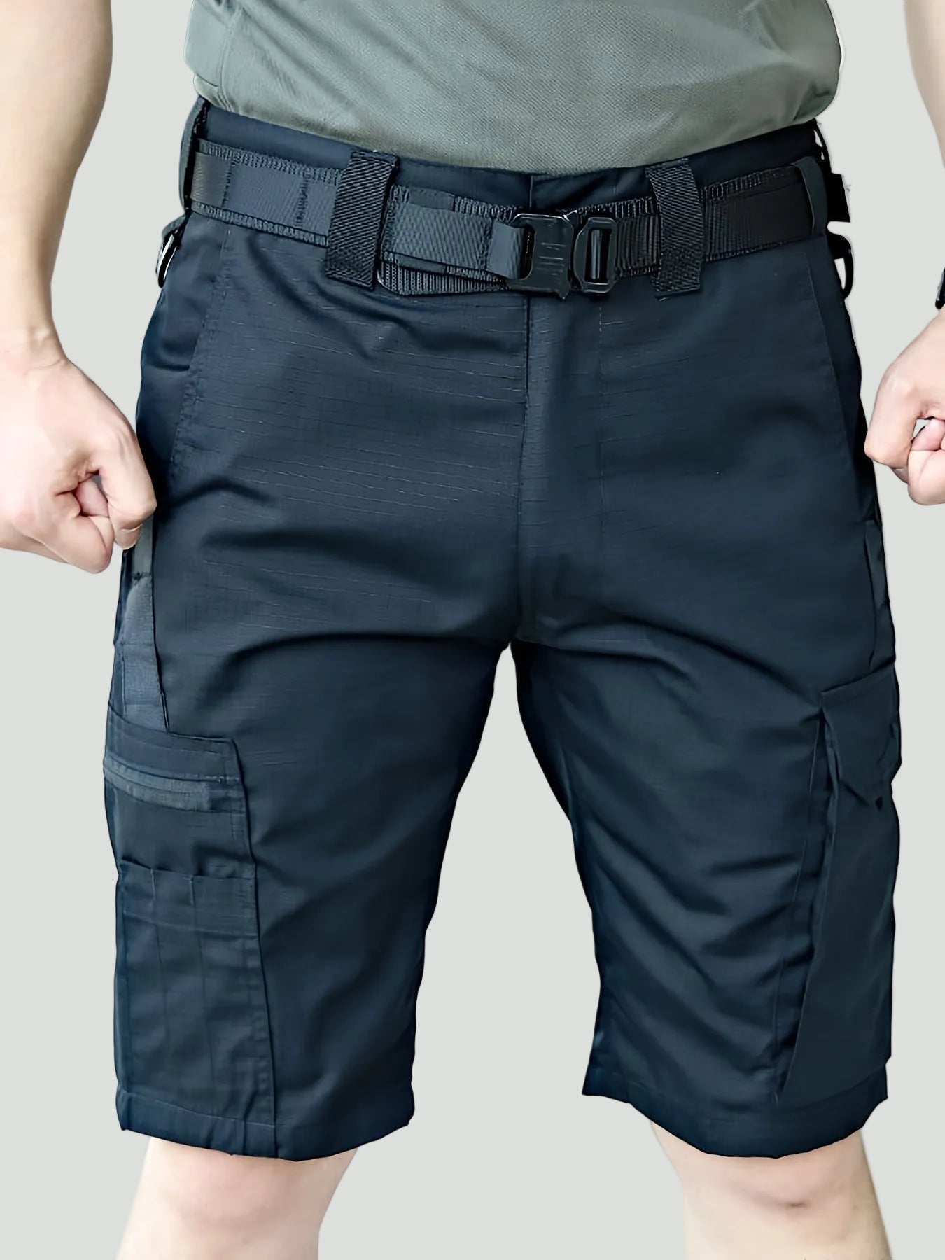 Men’s Multi Pocket Outdoor Cargo Shorts – Lightweight Summer Use - Bush Range