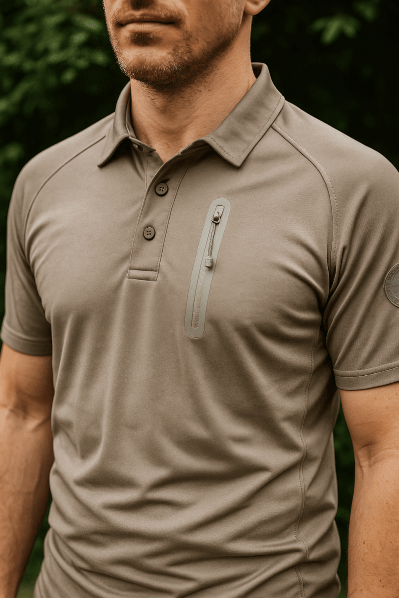 Men’s Quick Dry Outdoor T Shirt – Lightweight Breathable Design - Bush Range