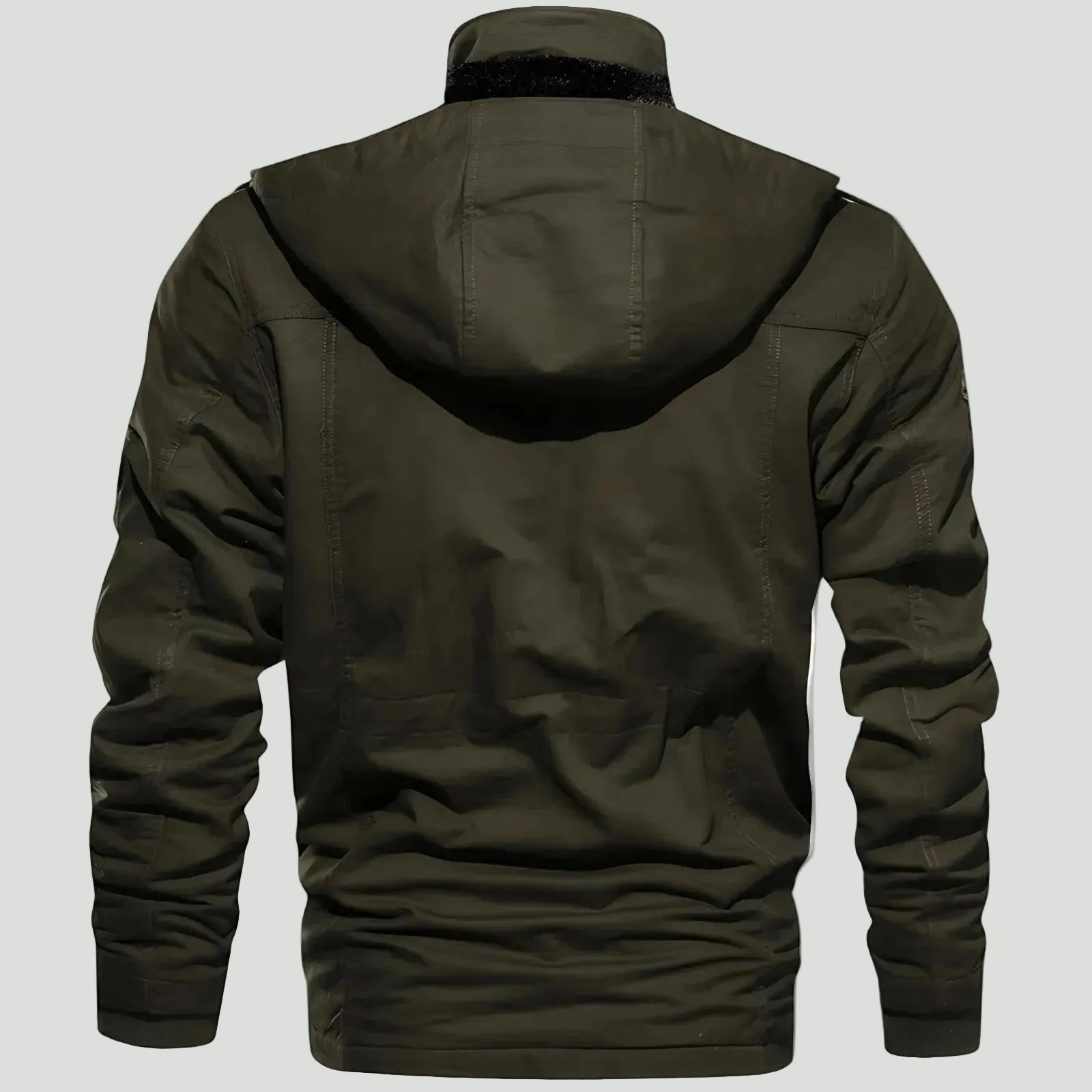 Men’s Tactical Outdoor Jacket – Multi Pocket Design for Cold Weather Use - Bush Range