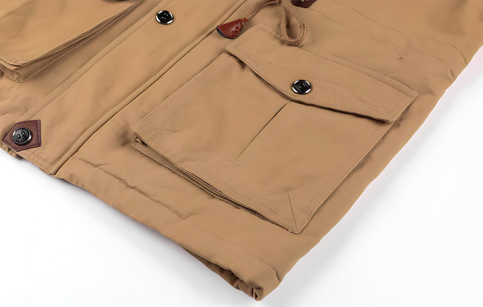 Men’s Tactical Outdoor Jacket – Multi Pocket Design for Cold Weather Use - Bush Range