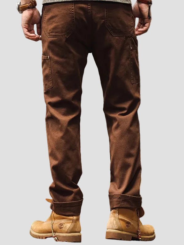 Men’s Utility Cargo Trousers – Straight Leg, Outdoor Ready - Bush Range