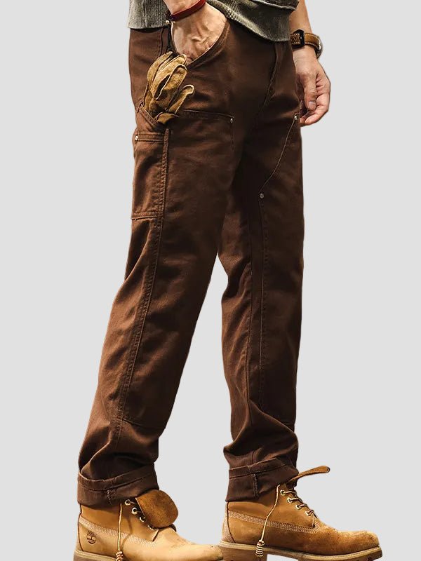 Men’s Utility Cargo Trousers – Straight Leg, Outdoor Ready - Bush Range