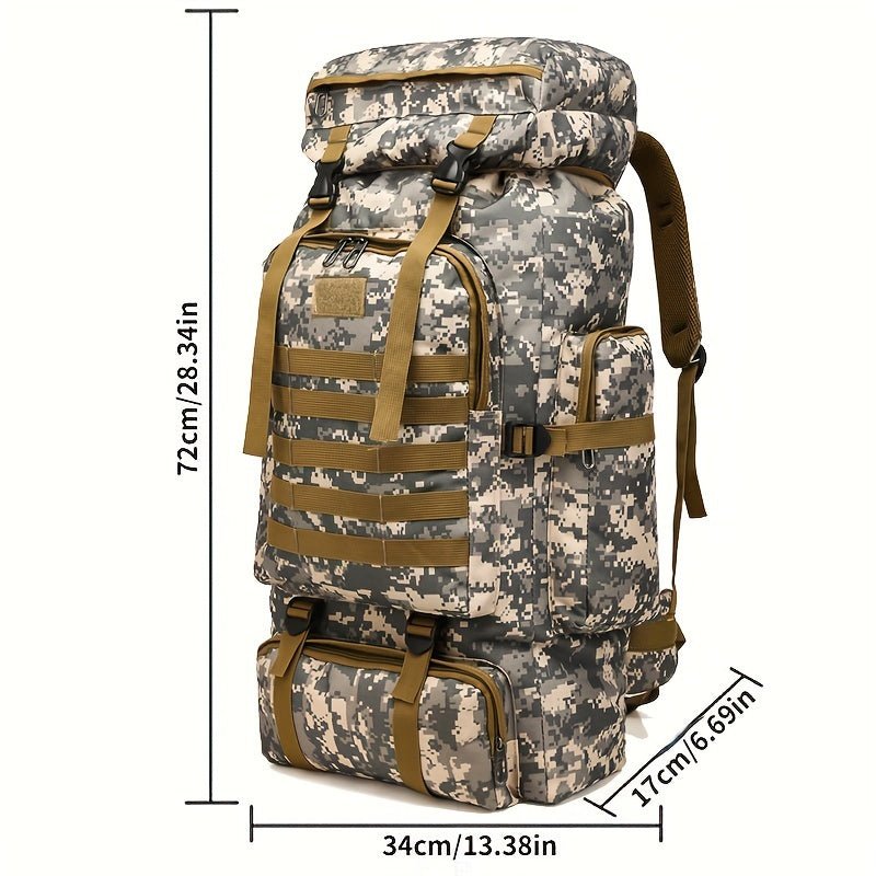Outdoor hiking backpack – foldable drawstring backpack for camping and travel - Bush Range
