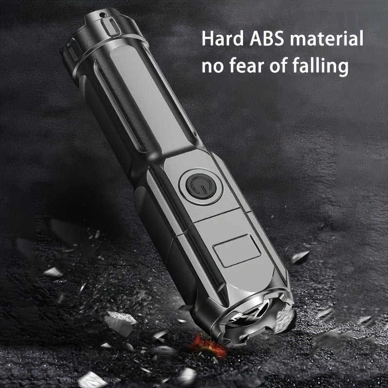 Portable Zoom Torch with Focusable Beam – Compact & Rechargeable - Bush Range