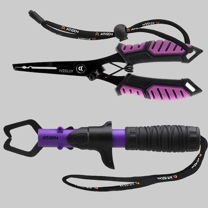 Stainless Steel Fishing Pliers Set – Durable Hand Tools for Fishing Use (2 - Piece) - Bush Range