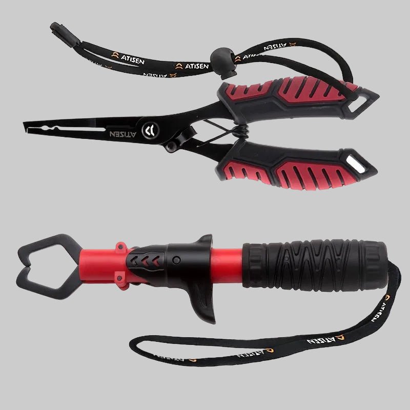 Stainless Steel Fishing Pliers Set – Durable Hand Tools for Fishing Use (2 - Piece) - Bush Range