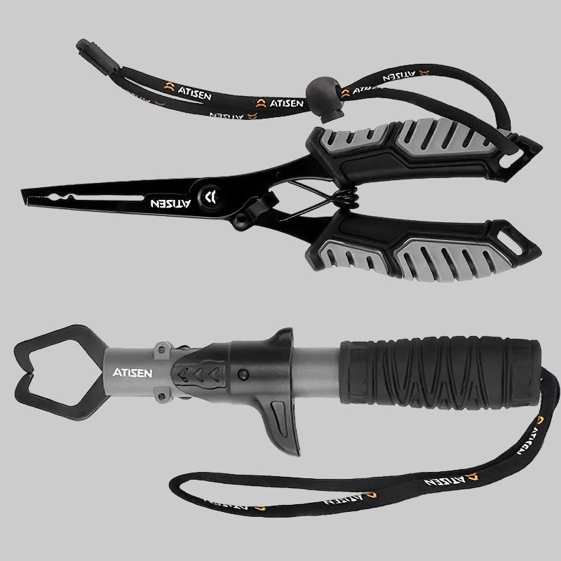 Stainless Steel Fishing Pliers Set – Durable Hand Tools for Fishing Use (2 - Piece) - Bush Range