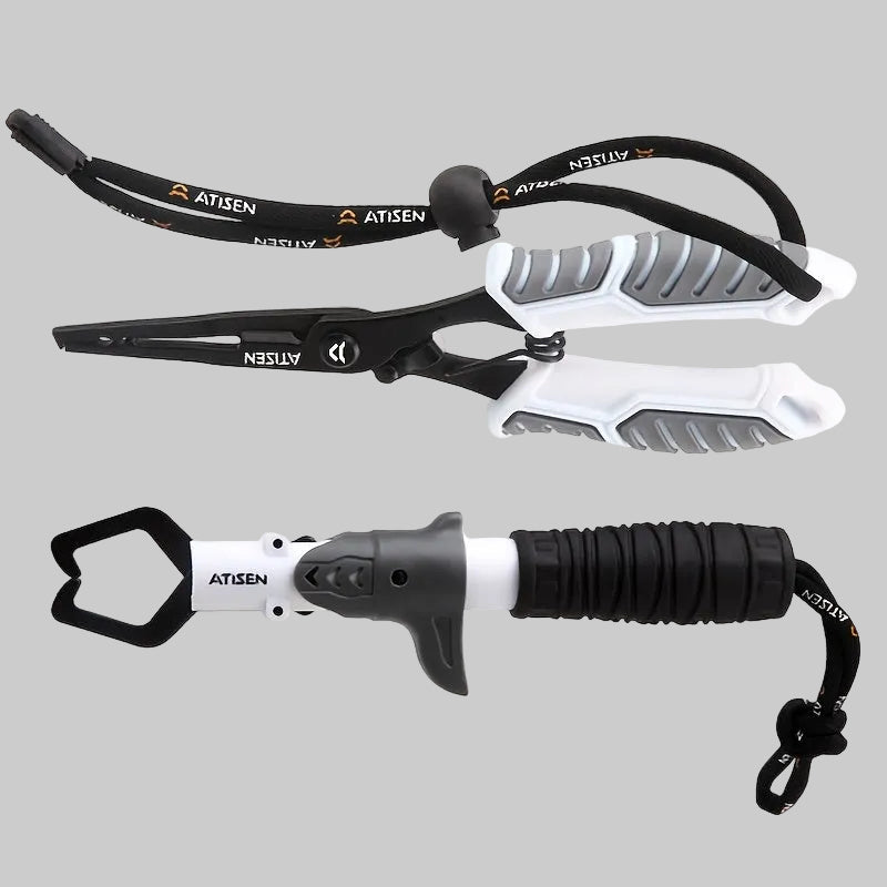 Stainless Steel Fishing Pliers Set – Durable Hand Tools for Fishing Use (2 - Piece) - Bush Range