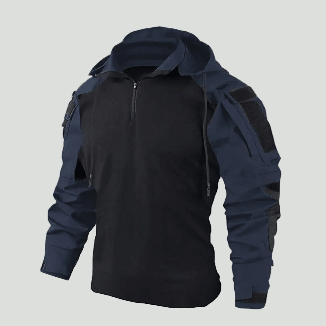 Tactical Camouflage Hoodie – Wind Resistant and Water Resistant Design - Bush Range