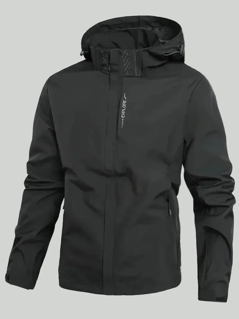 Waterproof Windproof Outdoor Jacket – Lightweight Unisex Layer - Bush Range