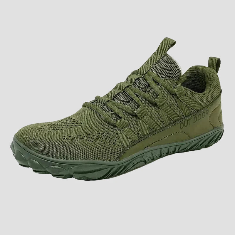 Wide - Fit Barefoot Walking Shoes – Breathable Design with Grippy Outsole - Bush Range